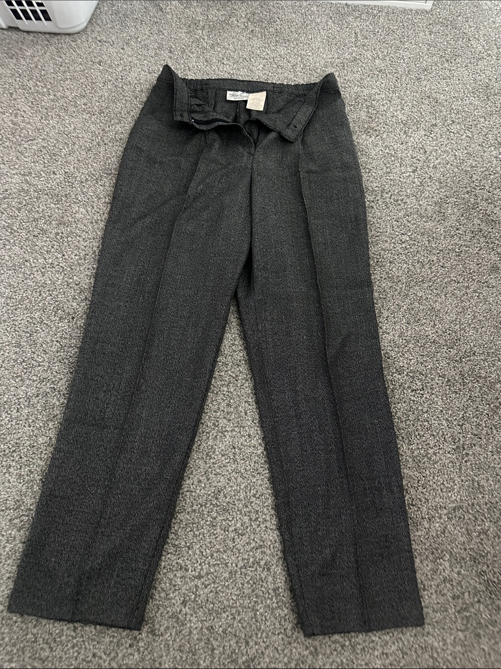 Kathie Lee Collection Charcoal Dress Pants